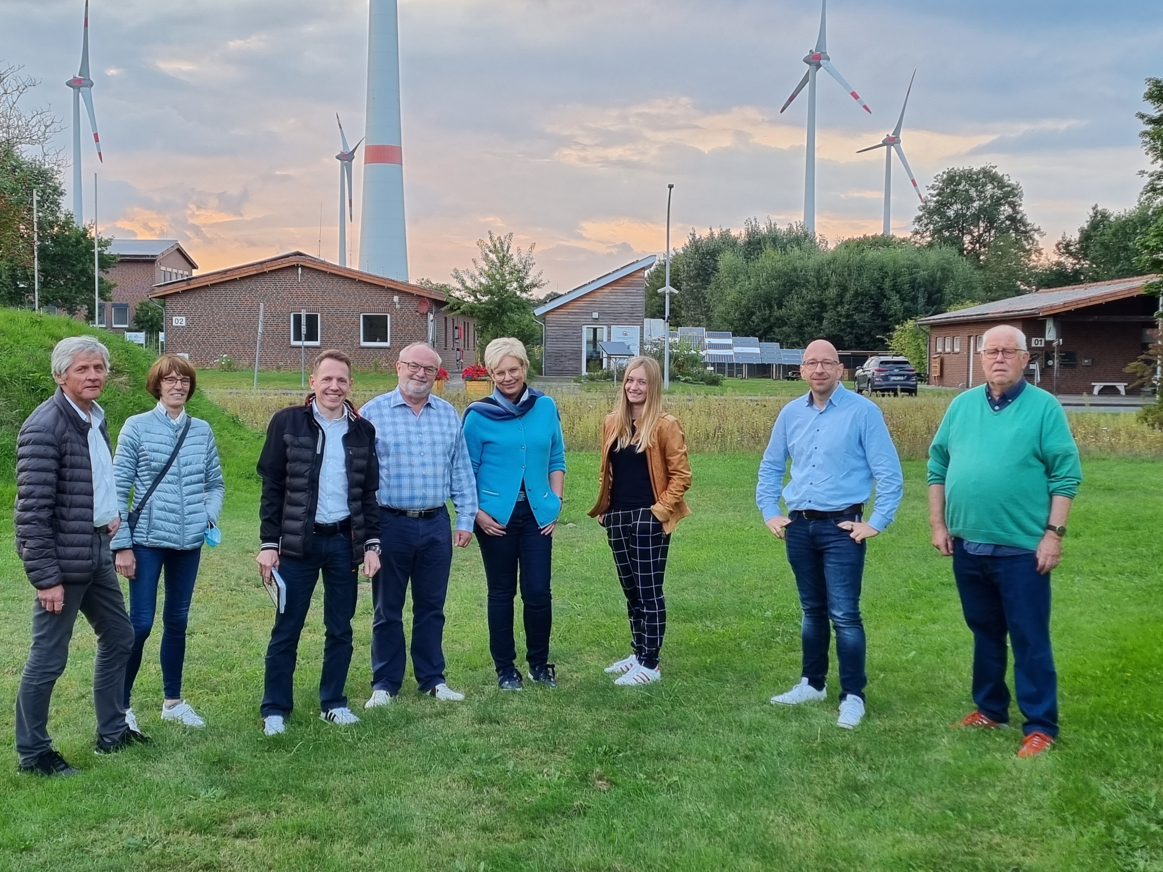 FDP Nottuln besucht den Bioenergiepark in Saerbeck